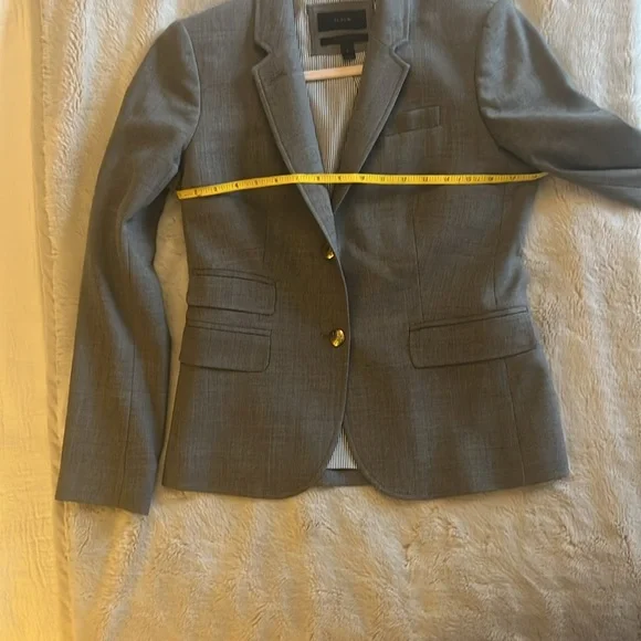 J. Crew schoolboy Gray Blazer - Picture 3 of 9